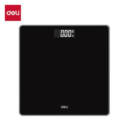 เครื่องชั่งน้ำหนักดิจิตอล DELI E86121-BK-01 สีดำ_1