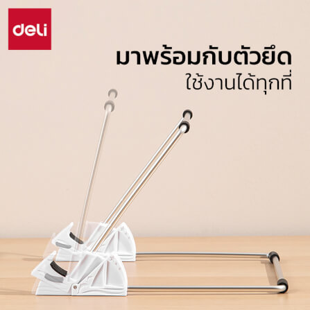 กระดานไวท์บอร์ดตั้งโต๊ะ DELI MB135-BK-01 สีดำ_3