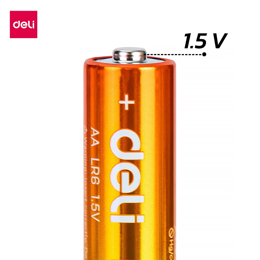 ถ่านอัลคาไลน์ AA DELI E82902-MX-01 24 ก้อน หลากสี_6