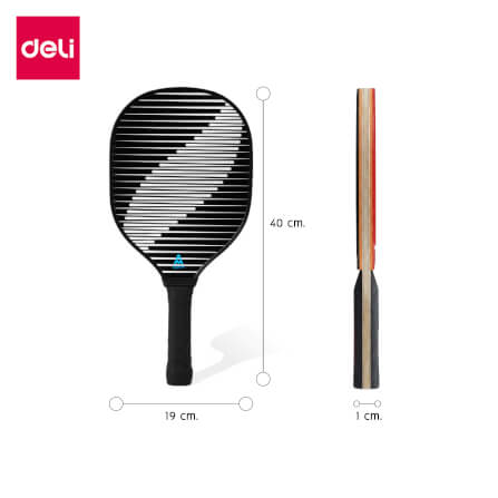 ไม้พิคเคิลบอล DELI ER401-B-BK-01 สีดำ_7