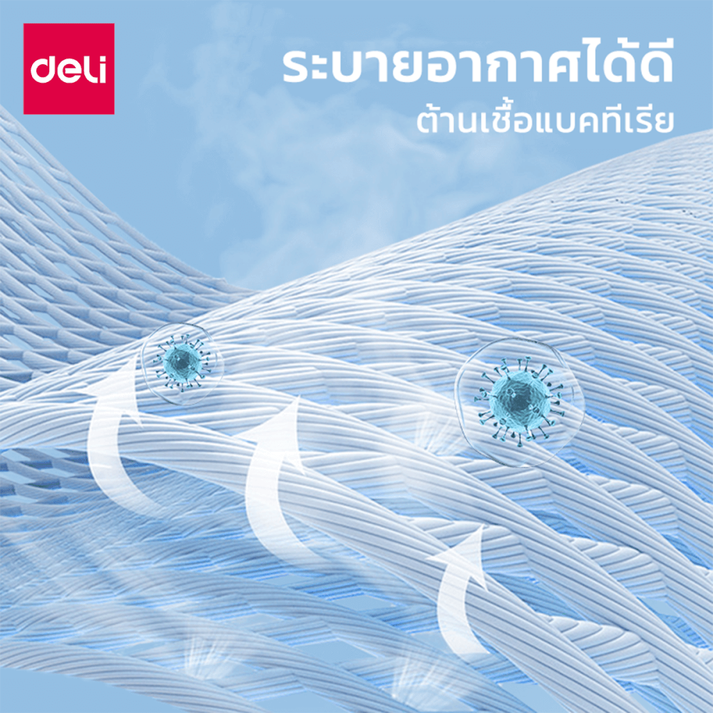 กระเป๋าเดินทางล้อลาก 20 นิ้ว DELI EH1045-DGR-20-01 สีเงิน