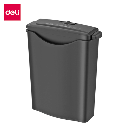 เครื่องทำลายเอกสารอัตโนมัติ 10ลิตร DELI ET101SC-BK-01 สีดำ_0