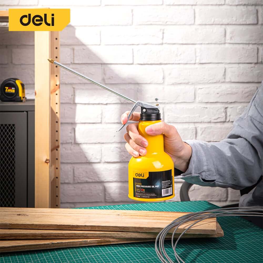 กาหยอดน้ำมัน DELI EDL2403-YL-01 300มล สีเหลือง_1