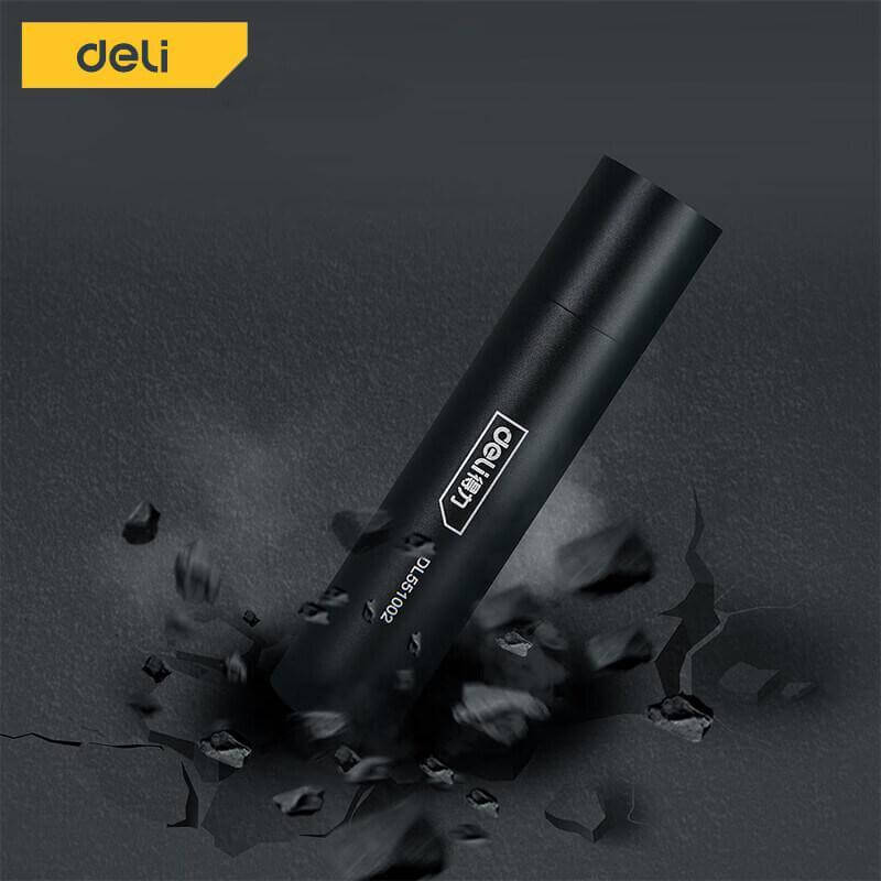 ไฟฉาย DELI EDL551002-BK-01 100ลูเมน 3วัตต์ สีดำ_3