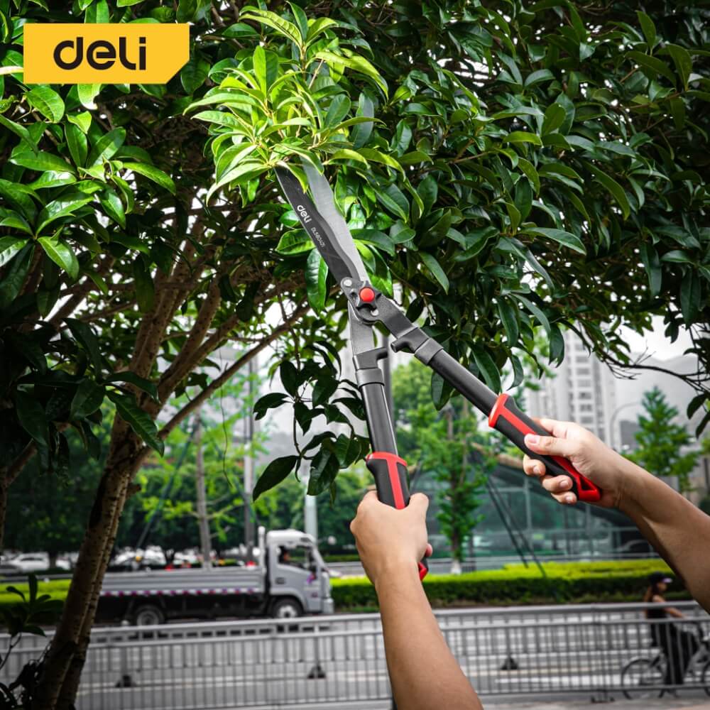 กรรไกรตัดกิ่ง DELI EDL580421-RD-01 26.5นิ้ว สีเขียว_3