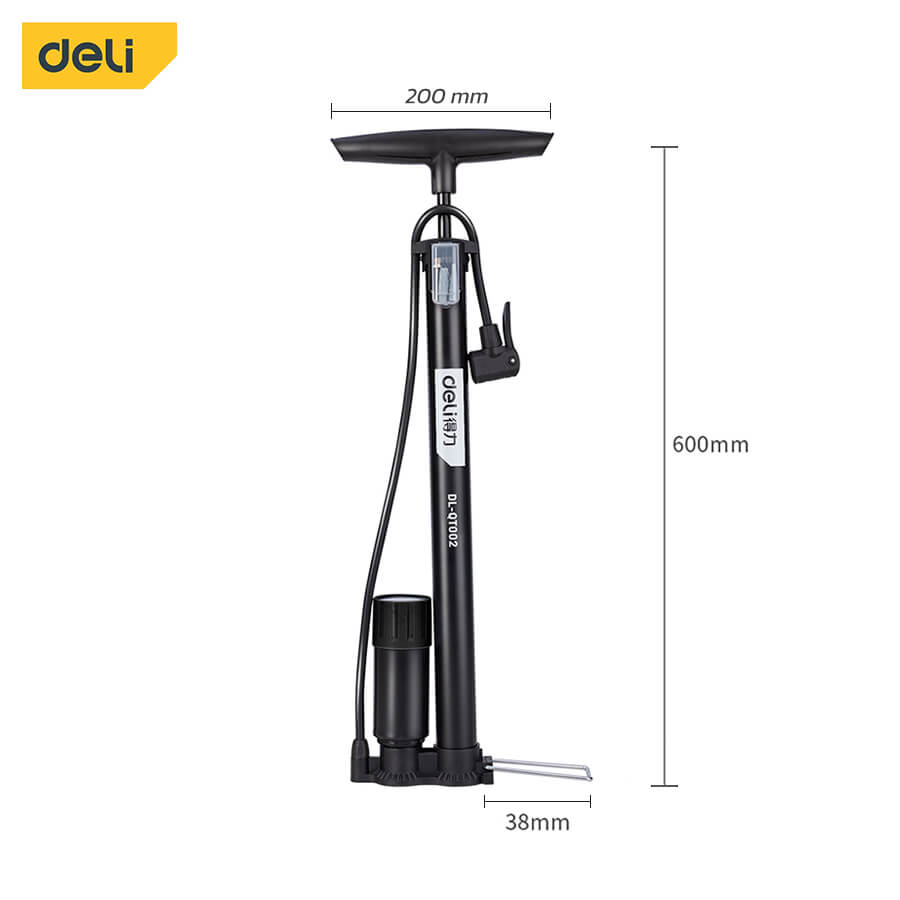 เครื่องสูบลม DELI EDL-QT002-BK-01 120PSI สีดำ_8