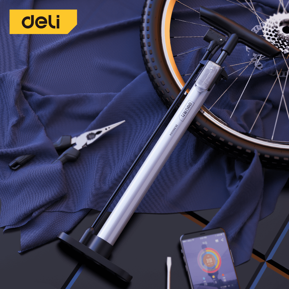 เครื่องสูบลม DELI DL880004-SL-01 160PSI สีดำ_8