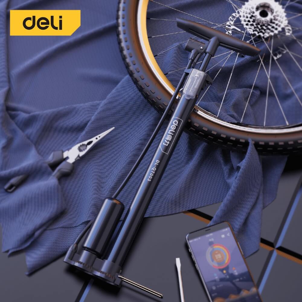 เครื่องสูบลม DELI DL-QT003-BK-01 120PSI สีดำ_10