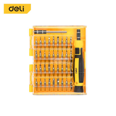ชุดไขควงเปลี่ยนหัว DELI EDL3538J-YL-01 38ชิ้น_0