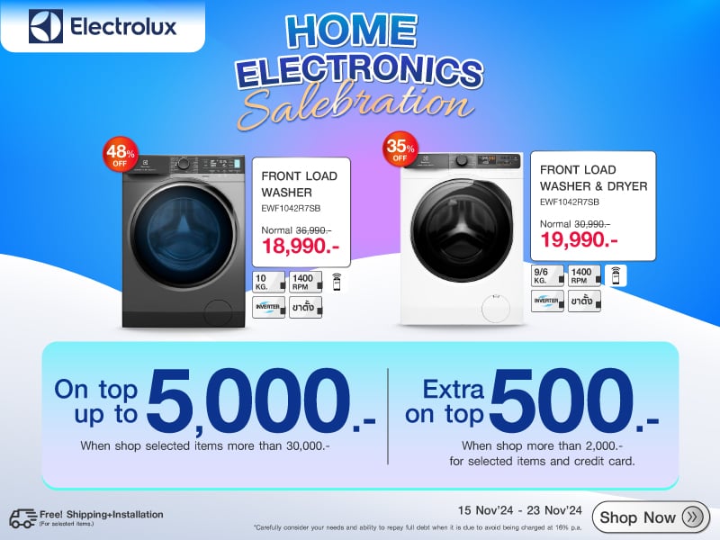 ELECTROLUX HOME ELECTRIC SALEBRATION 