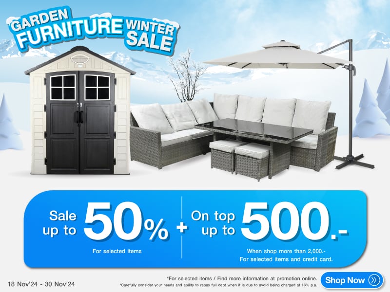 GARDEN FURNITURE WINTER SALE