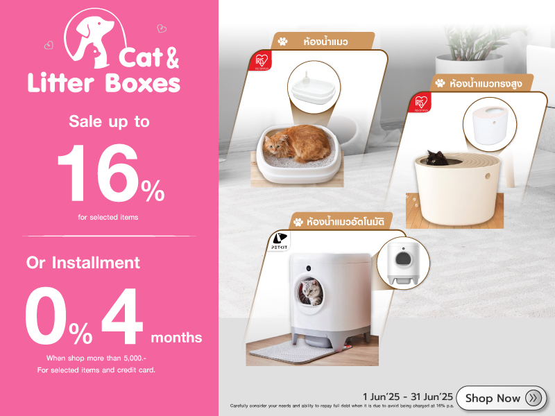 CAT LITTER BOXES 