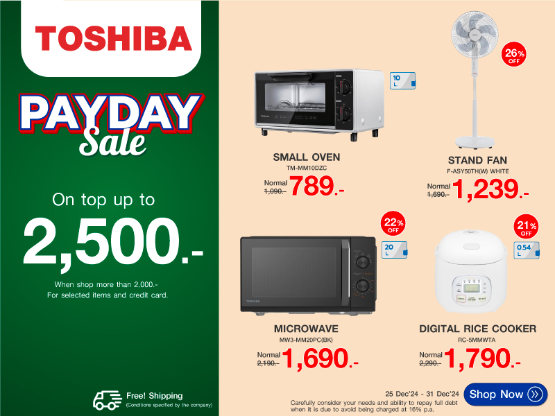 TOSHIBA PAYDAY SALE