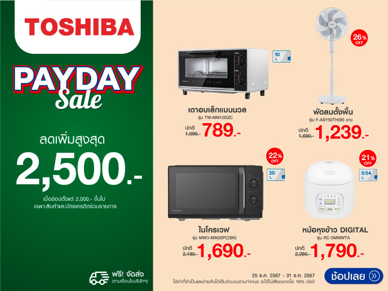 TOSHIBA PAYDAY SALE