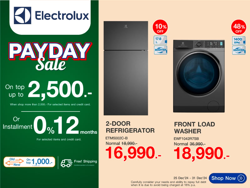 ELECTROLUX PAYDAY SALE