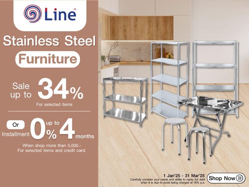 STAINLESS STEEL FURNITURE