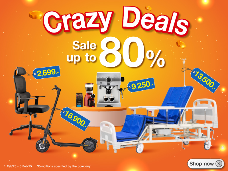 CRAZY DEALS! UP TO 80% OFF