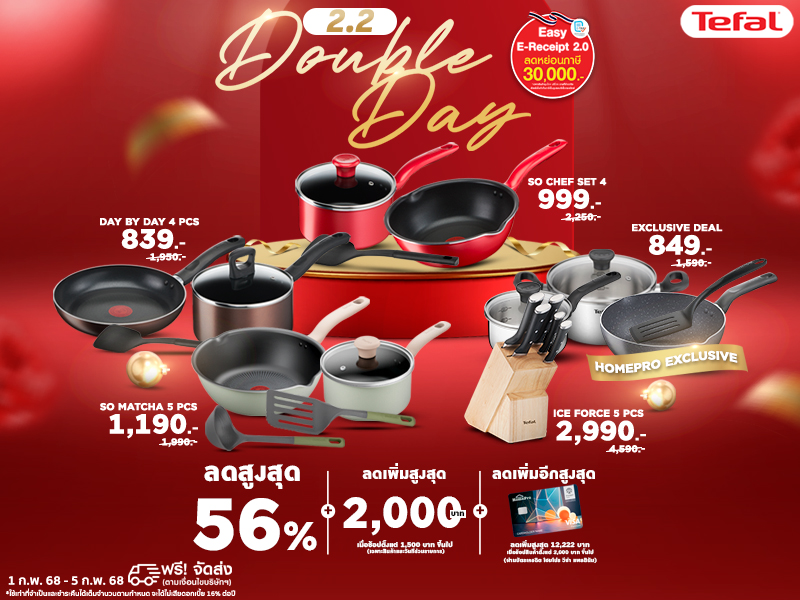 Tefal Double Day 22