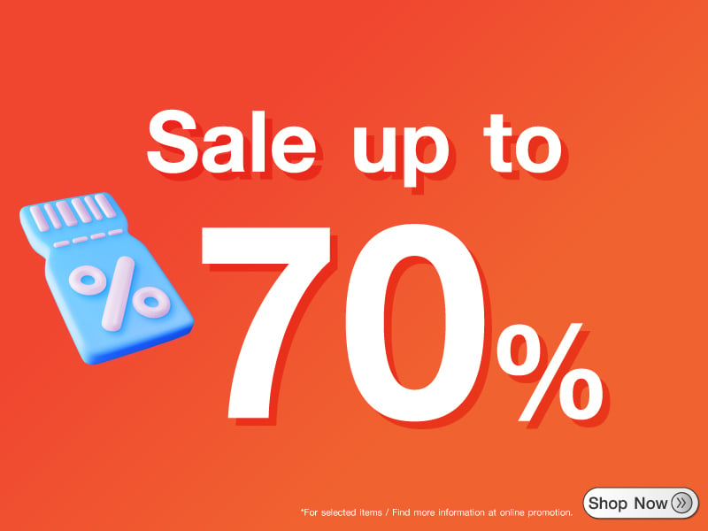 Sale up to 70%