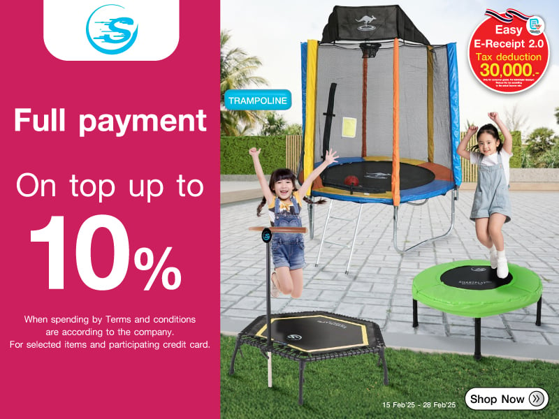 FULL PAYMENT GET ON TOP UP TO 10%