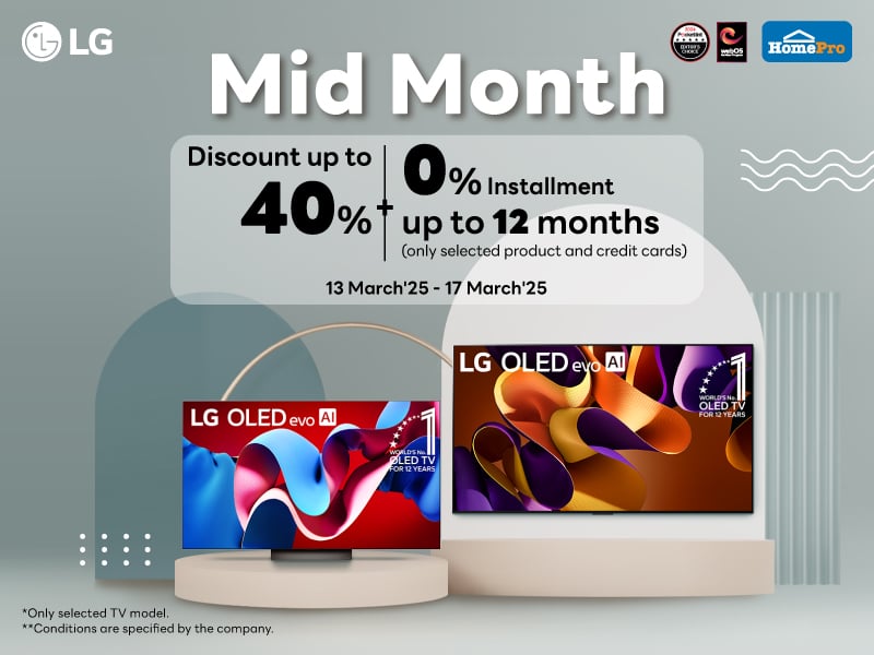 TV LG MID MONTH SALE