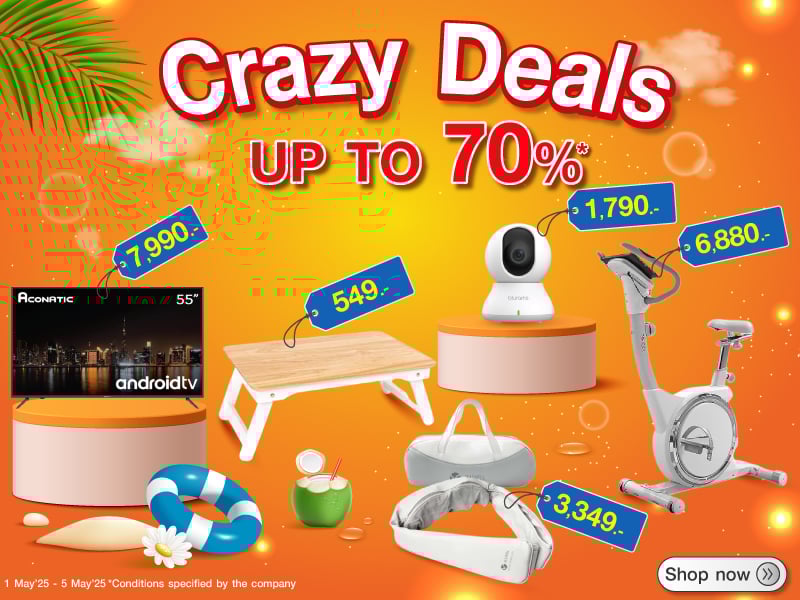 CRAZY DEALS SALE UP TO 70%