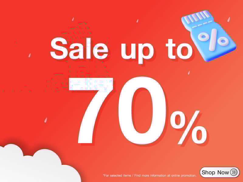 Sale up to 70%