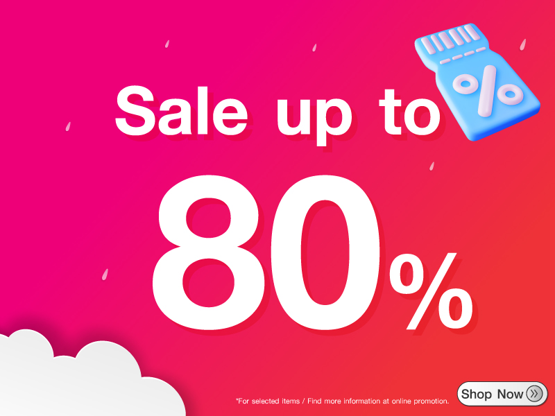 Sale up to 80%