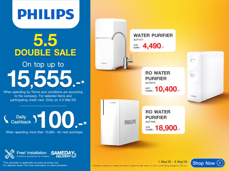 PHILIPS DOUBLE DAY 5.5