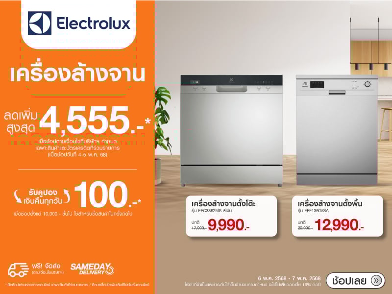 COUNTERTOP DISHWASHER ELECTROLUX