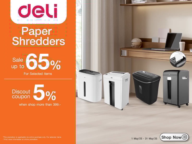 PAPER SHREDDERS  SALE UP TO 65%