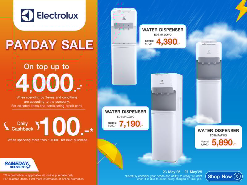 ELECTROLUX PAYDAY SALE
