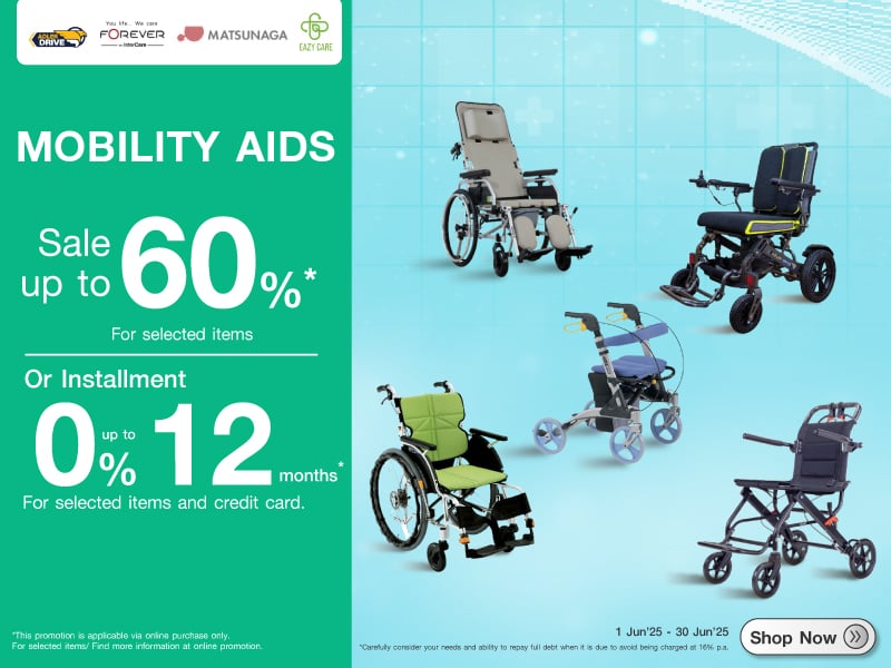 MOBILITY AIDS SALE UP TO 60%