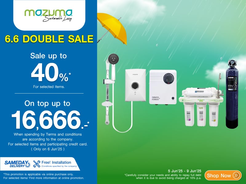 MAZUMA 6.6 DOUBLE SALE
