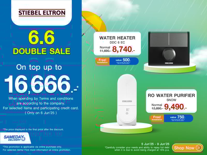 STIEBEL 6.6 DOUBLE SALE