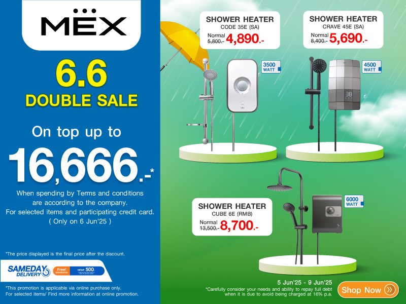 6.6 DOUBLE SALE MEX