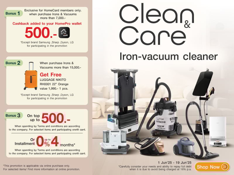 CLEAN CARE IRON VACUUM CLEANER