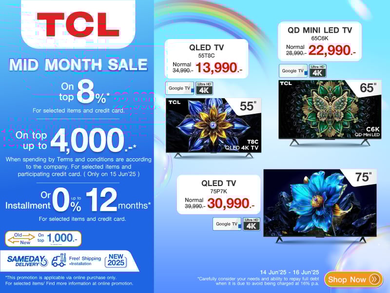 TCL MID MONTH SALE TV
