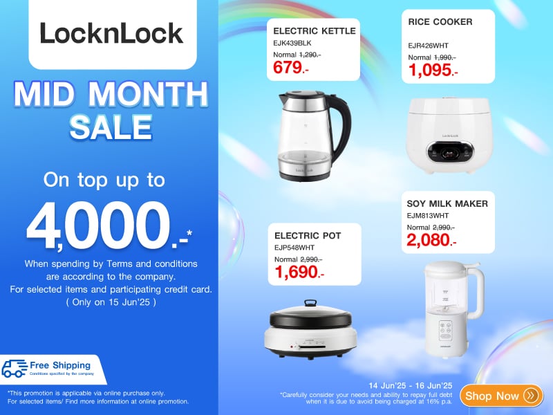 LOCKNLOCK MID MONTH SAL