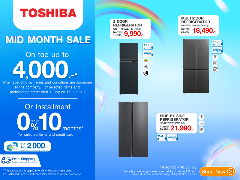MID MONTH SALE TOSHIBA