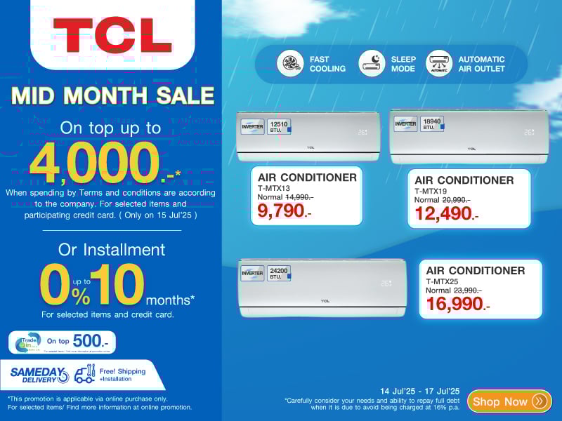 TCL MID MONTH SALE