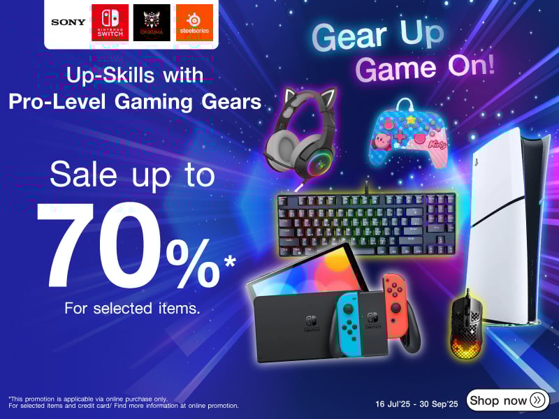 UP-SKILLS WITH PRO-LEVEL GAMING GEARS GEAR UP. GAME ON!