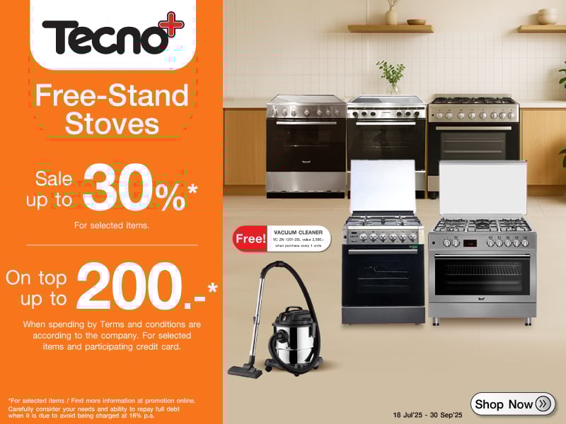 TECNOPLUS FREE-STAND STOVES