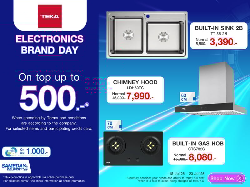 TEKA ELECTRONICS BRAND DAY