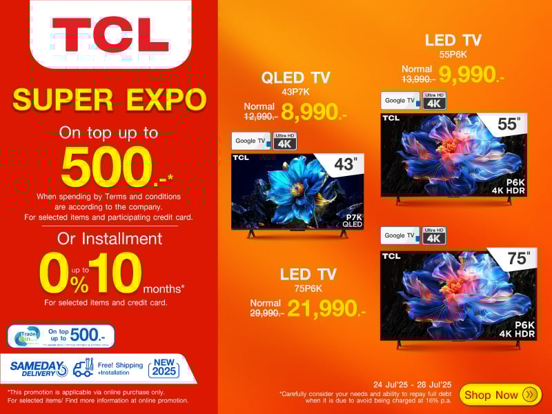 TV TCL SUPER EXPO