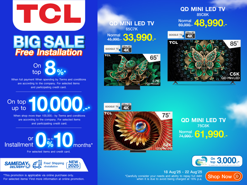 TV TCL BIG SALE
