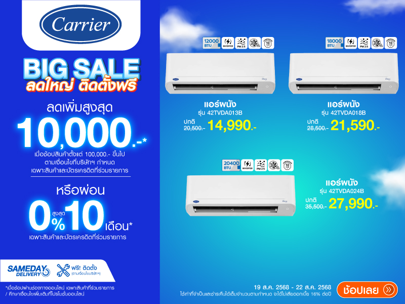 CARRIER BIG SALE