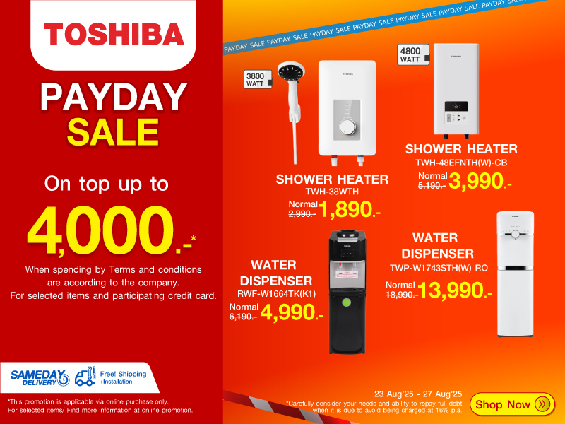 TOSHIBA PAYDAY SALE