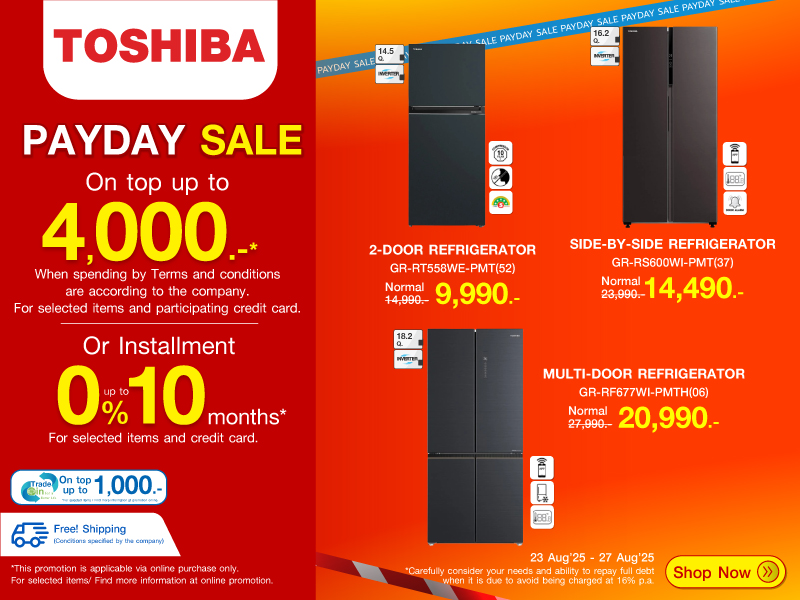 TOSHIBA PAYDAY SALE