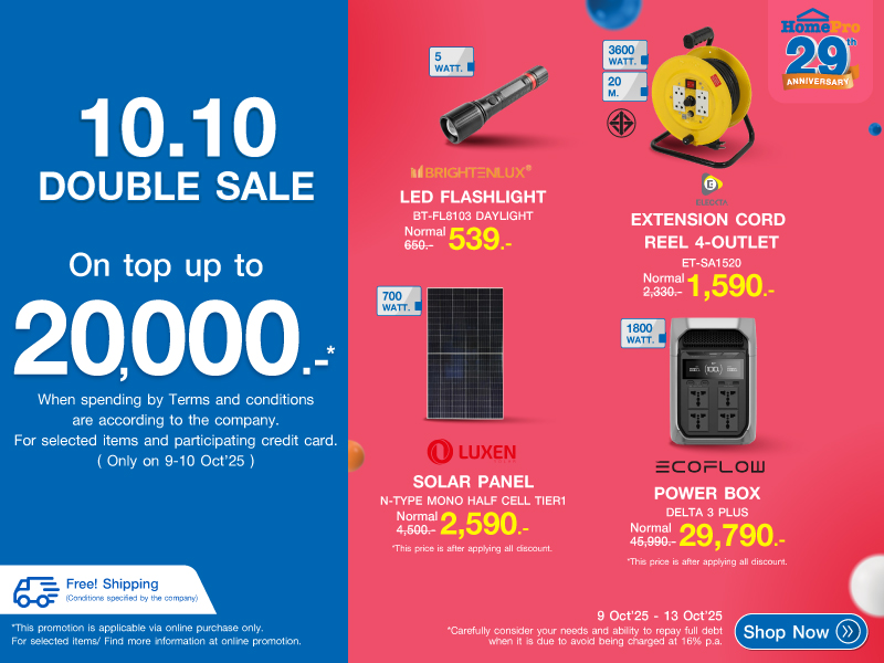 10.10 DOUBLE SALE SOLAR
